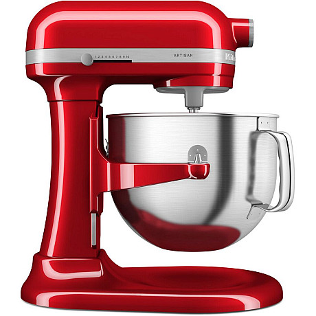 KitchenAid - 5KSM70SHXECA - Artisan 6,6 l med lyftarm, Röd metallic