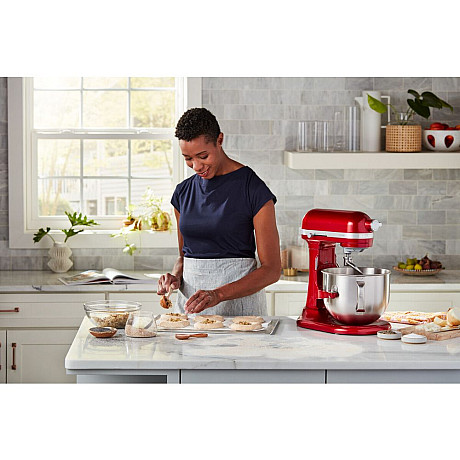 KitchenAid - 5KSM70SHXECA - Artisan 6,6 l med lyftarm, Röd metallic