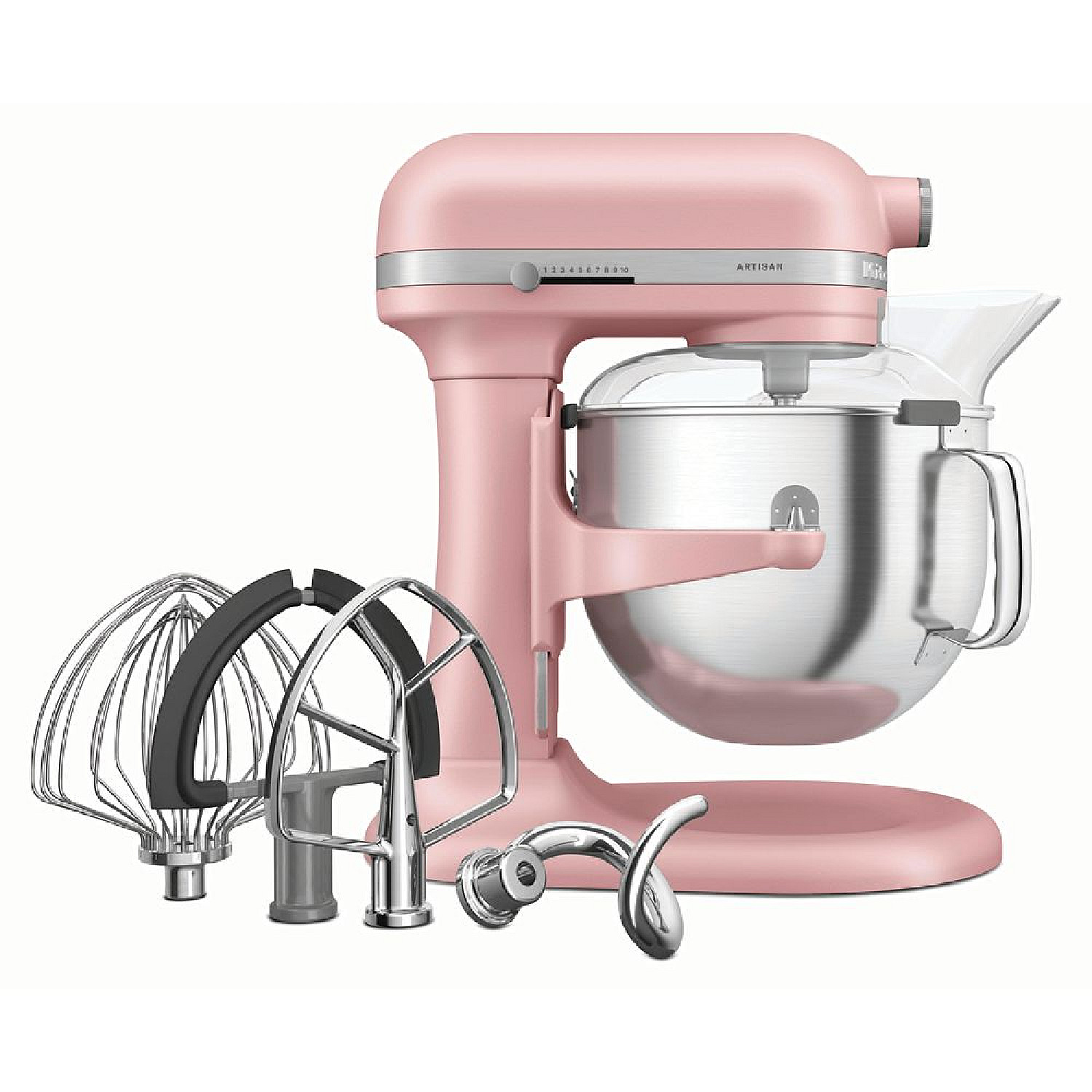 Kitchenaid köksassistent 5ksm70shxedr - artisan 6,6 l med lyftarm, dried rose
