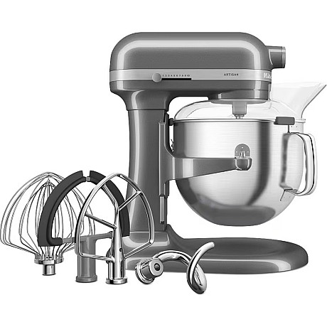 KitchenAid - 5KSM70SHXEMS - Artisan 6,6 l med lyftarm, Medallion Silver