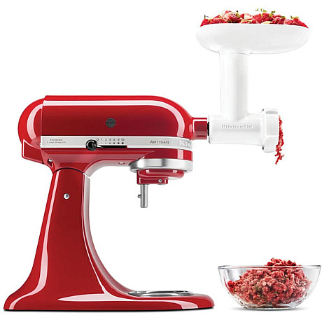 KitchenAid - 5KSMFGA Köttkvarn för köksmaskin, vit