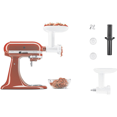 KitchenAid - 5KSMFGA Köttkvarn för köksmaskin, vit