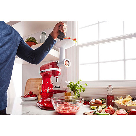 KitchenAid - 5KSMFGA Köttkvarn för köksmaskin, vit