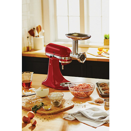 KitchenAid - 5KSMMGA Köttkvarn i metall med Korvhorn för köksmaskin