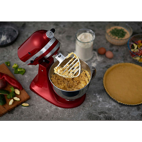 KitchenAid - 5KSMPB5W Degblandare för köksmaskin med fällbart drivhuvud, vit