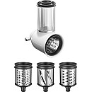 KitchenAid - 5KSMVSA Grönsaksskärare med skivning och rivning för köksmaskin