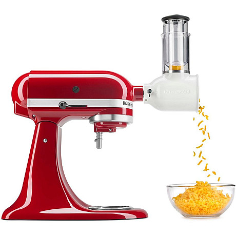 KitchenAid - 5KSMVSA Grönsaksskärare med skivning och rivning för köksmaskin