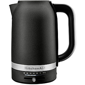  KitchenAid - 5KEK1701EBK - Vattenkokare 1,7 l med temperaturkontroll, Gjutjärnssvart