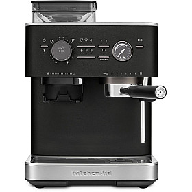 KitchenAid - 5KES6551EBK - Halvautomatisk espressomaskin med kaffekvarn Cast iron black KitchenAid - 5KES6551EBK - Halvautomatisk espressomaskin med kaffekvarn Cast iron black