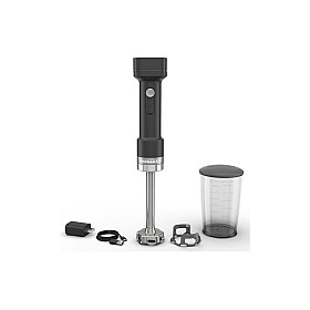 Mixer KitchenAid - Go sladdlös handmixer, matt Svart
