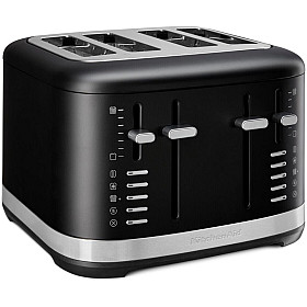KitchenAid - 5KMT4109EBM - Brödrost för 4 skivor, Svart KitchenAid - 5KMT4109EBM - Brödrost för 4 skivor, Svart