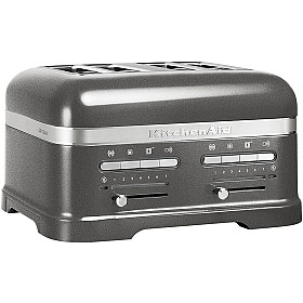 KitchenAid - 5KMT4205EMS - Artisan Brödrost för 4 skivor, Medallion Silver KitchenAid - 5KMT4205EMS - Artisan Brödrost för 4 skivor, Medallion Silver