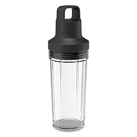 Tillbehör köksmaskin KitchenAid - 5KSBRJA16BM Go blenderbehållare med lock, mattsvart