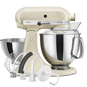 KitchenAid - 5KSM175PSEAC - Artisan 4,7 l med extra tillbehör, Crème KitchenAid - 5KSM175PSEAC - Artisan 4,7 l med extra tillbehör, Crème