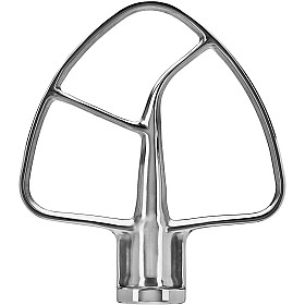Tillbehör köksmaskin KitchenAid - 5KSM5THFBSS Flatblandare i rostfritt stål för köksmaskin med fällbart drivhuvud Tillbehör köksmaskin KitchenAid - 5KSM5THFBSS Flatblandare i rostfritt stål för köksmaskin med fällbart drivhuvud