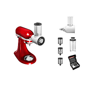 Tillbehör köksmaskin KitchenAid - 5KSMVSA Grönsaksskärare med skivning och rivning för köksmaskin Tillbehör köksmaskin KitchenAid - 5KSMVSA Grönsaksskärare med skivning och rivning för köksmaskin
