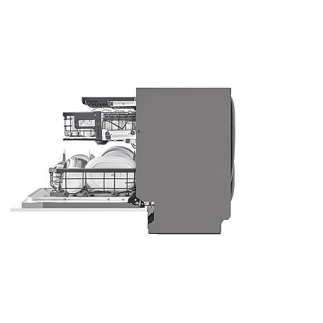 LG - DB475TXS - Integrerad 60 cm, QuadWash & TrueSteam, 14 kuvert