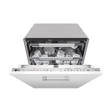 LG - DB475TXS - Integrerad 60 cm, QuadWash & TrueSteam, 14 kuvert