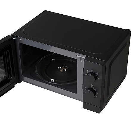 LG - MS2082F - Svart, Fristående mikro 20 liter, 700 Watt