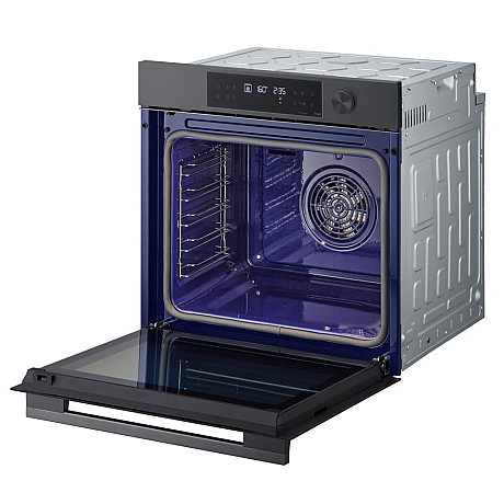 LG - WS7D7631WB - Mattsvart, Kapacitet 76 liter med InstaView, Air Fry och pyrolys