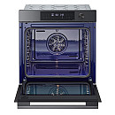 LG - WS7D7631WB - Mattsvart, Kapacitet 76 liter med InstaView, Air Fry och pyrolys