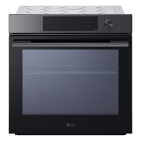 LG - WS7D7631WB - Mattsvart, Kapacitet 76 liter med InstaView, Air Fry och pyrolys