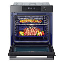 LG - WS7D7631WB - Mattsvart, Kapacitet 76 liter med InstaView, Air Fry och pyrolys