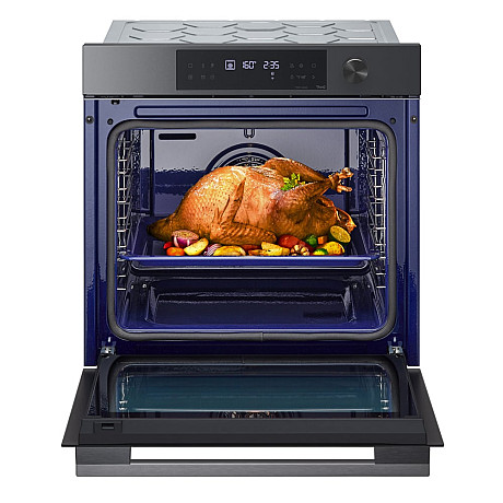 LG - WS7D7631WB-MG7Z2593B - Ugn 76 l, InstaView & inbyggnadsmikro 25 l, Mattsvart