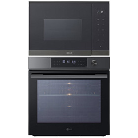  LG - WS7D7631WB-MG7Z2593B - Ugn 76 l, InstaView & inbyggnadsmikro 25 l, Mattsvart