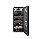 La Sommelière - APOGEE150PV - Svart, Massiva hyllor & LED