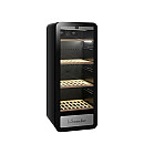 La Sommelière - APOGEE150PV - Svart, Massiva hyllor & LED