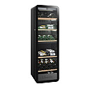 La Sommelière - APOGEE190DZ - Svart, Massiva hyllor & kolfilter