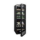 La Sommelière - APOGEE190DZ - Svart, Massiva hyllor & kolfilter