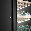 La Sommelière - APOGEE190DZ - Svart, Massiva hyllor & kolfilter