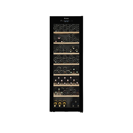 La Sommelière - CLASSIC185 - Fristående Wi-Fi, 185 flaskor, 59.5 cm, Svart