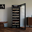 La Sommelière - CLASSIC185 - Fristående Wi-Fi, 185 flaskor, 59.5 cm, Svart