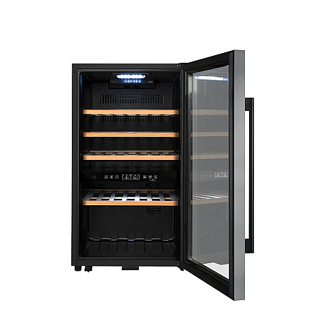 La Sommelière - ECS51.2Z - Svart, Två zoner & Wi-Fi