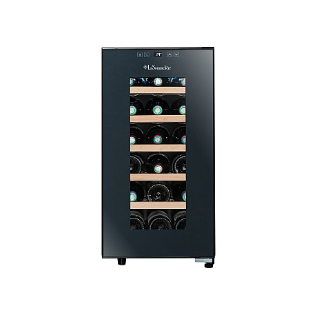 La Sommelière - LS18SILENCE - Svart, Hybridkylning 26 dB