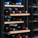 La Sommelière - LS18SILENCE - Svart, Hybridkylning 26 dB