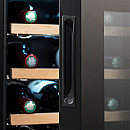 La Sommelière - LS18SILENCE - Svart, Hybridkylning 26 dB