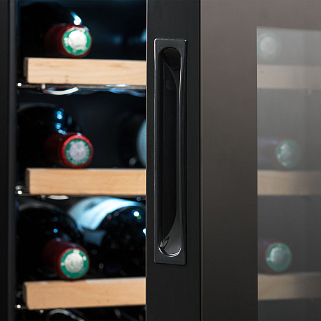 La Sommelière - LS18SILENCE - Svart, Hybridkylning 26 dB