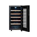 La Sommelière - LS18SILENCE - Svart, Hybridkylning 26 dB