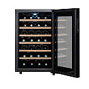 La Sommelière - LS28SILENCE - Svart, Hybridkylning 26 dB