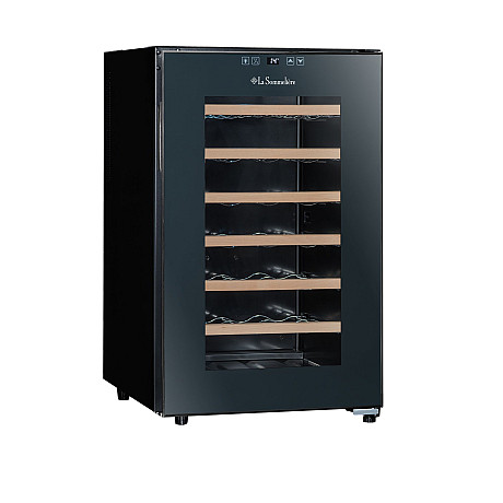 La Sommelière - LS28SILENCE - Svart, Hybridkylning 26 dB