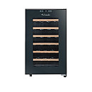 La Sommelière - LS28SILENCE - Svart, Hybridkylning 26 dB