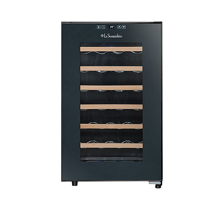 La Sommelière - LS28SILENCE - Svart, Hybridkylning 26 dB