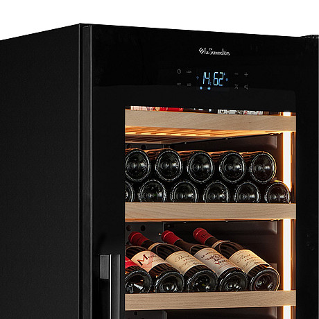 La Sommelière - VIP177 EDITION - Wi-Fi, 177 flaskor, 1 zon, 59.5 cm, Svart