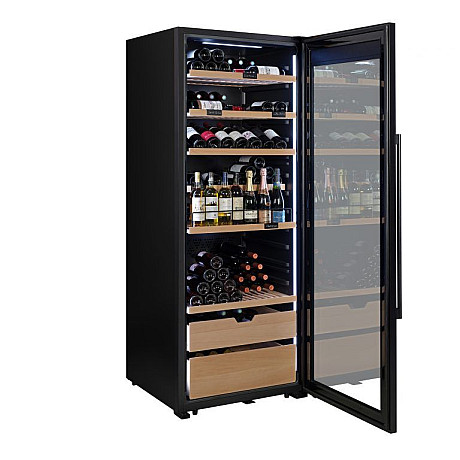 La Sommelière - VIP273 EDITION - Wi-Fi, 273 flaskor, 1 zon, 75 cm, Svart