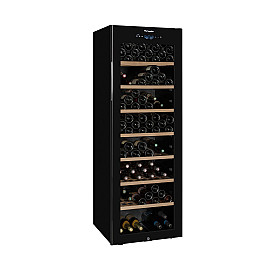 Fristående vinkyl La Sommelière - CLASSIC185 - Fristående Wi-Fi, 185 flaskor, 59.5 cm, Svart
