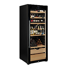 Fristående vinkyl La Sommelière - VIP273 EDITION - Wi-Fi, 273 flaskor, 1 zon, 75 cm, Svart